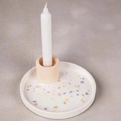 Moule en silicone pour plateau rond