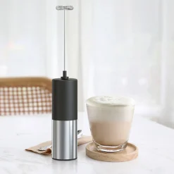 Mousseur à lait électrique KFOAM - Gris et noir