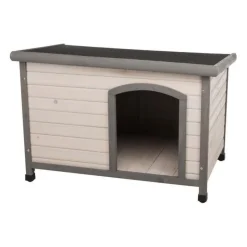 Natura - Niche pour chiens - Classic a toit plat