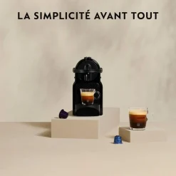 Nespresso Inissia intense Noir