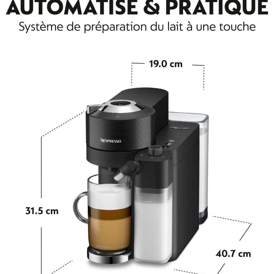 Nespresso Latissima Noir ENV300.B