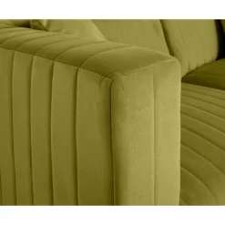 Nova - canapé modulable d'angle réversible - 6 places - en velours