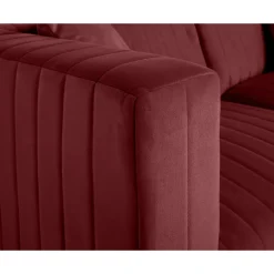 Nova - canapé modulable d'angle réversible - 6 places - en velours