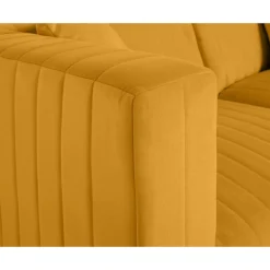 Nova - canapé modulable d'angle réversible - 6 places - en velours