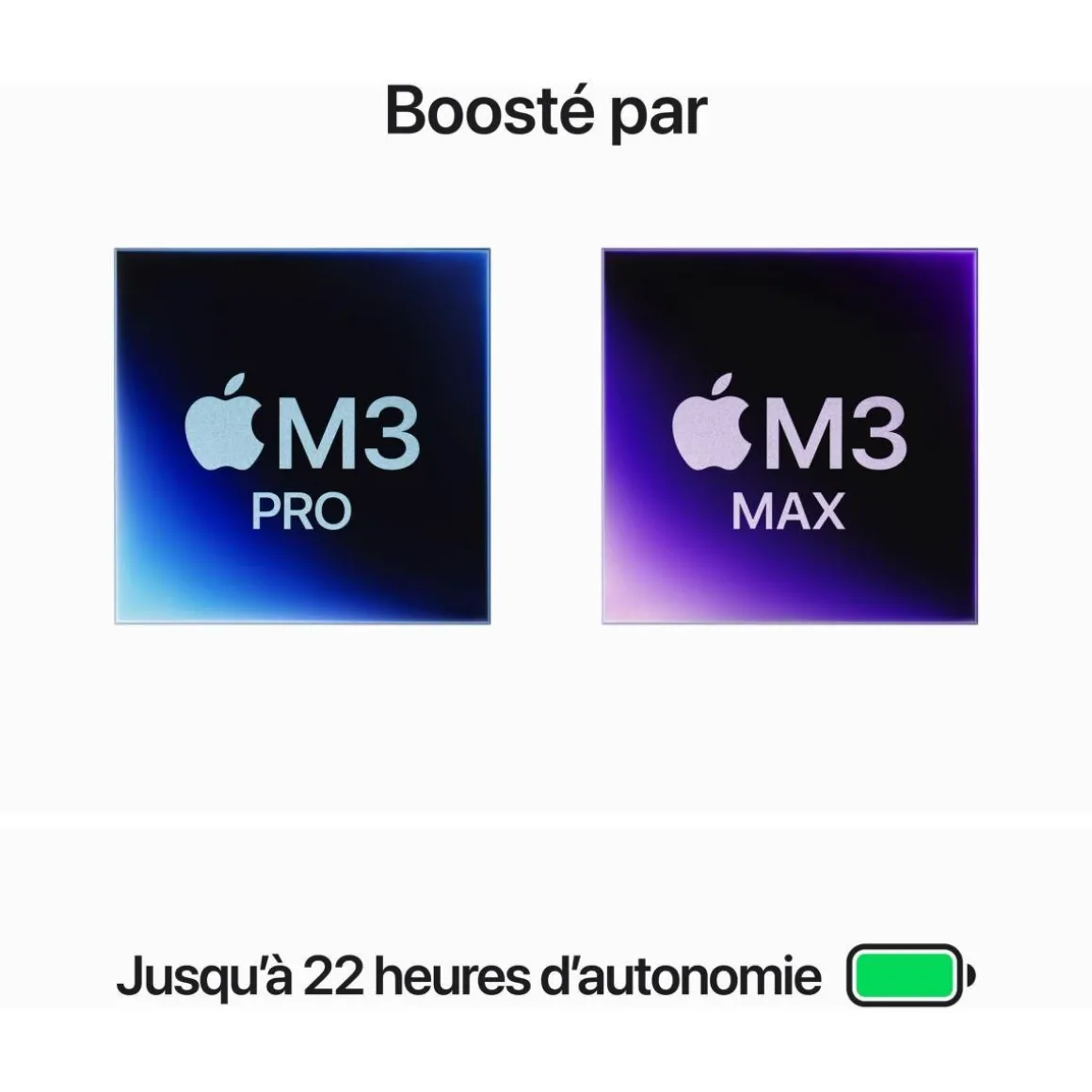 Ordinateur Apple Pro 16' M3 Max 48Go RAM 1To SSD Noir