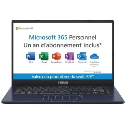 Ordinateur portable E410MA-EK2505WS - Noir