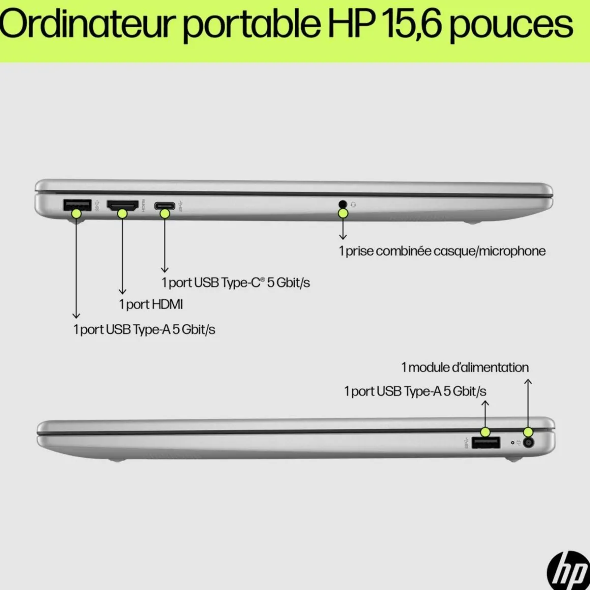 Ordinateur portable 15-fd1001nf