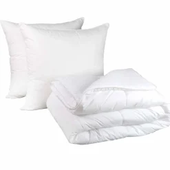 Pack couette Tempérée en polyester 300 g/m² + oreiller(s) MAISON