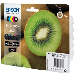 Pack de 5 cartouches d'encre Kiwi N202