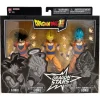 Pack de 3 Figurines Goku Dragon Ball Z Stars Évolution