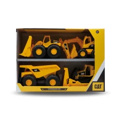 Pack de 4 véhicules 25cm CAT