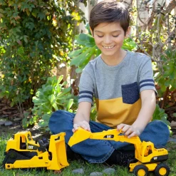 Pack de 4 véhicules 25cm CAT