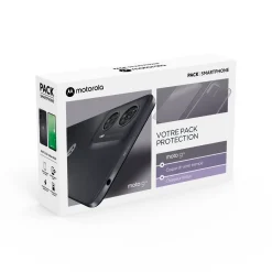 Pack G24 128Go + Coque, Verre trempé et chargeur