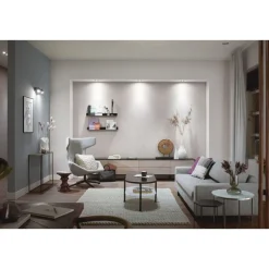 Pack HUE W&C CENTURA encastré x3 rond Alu