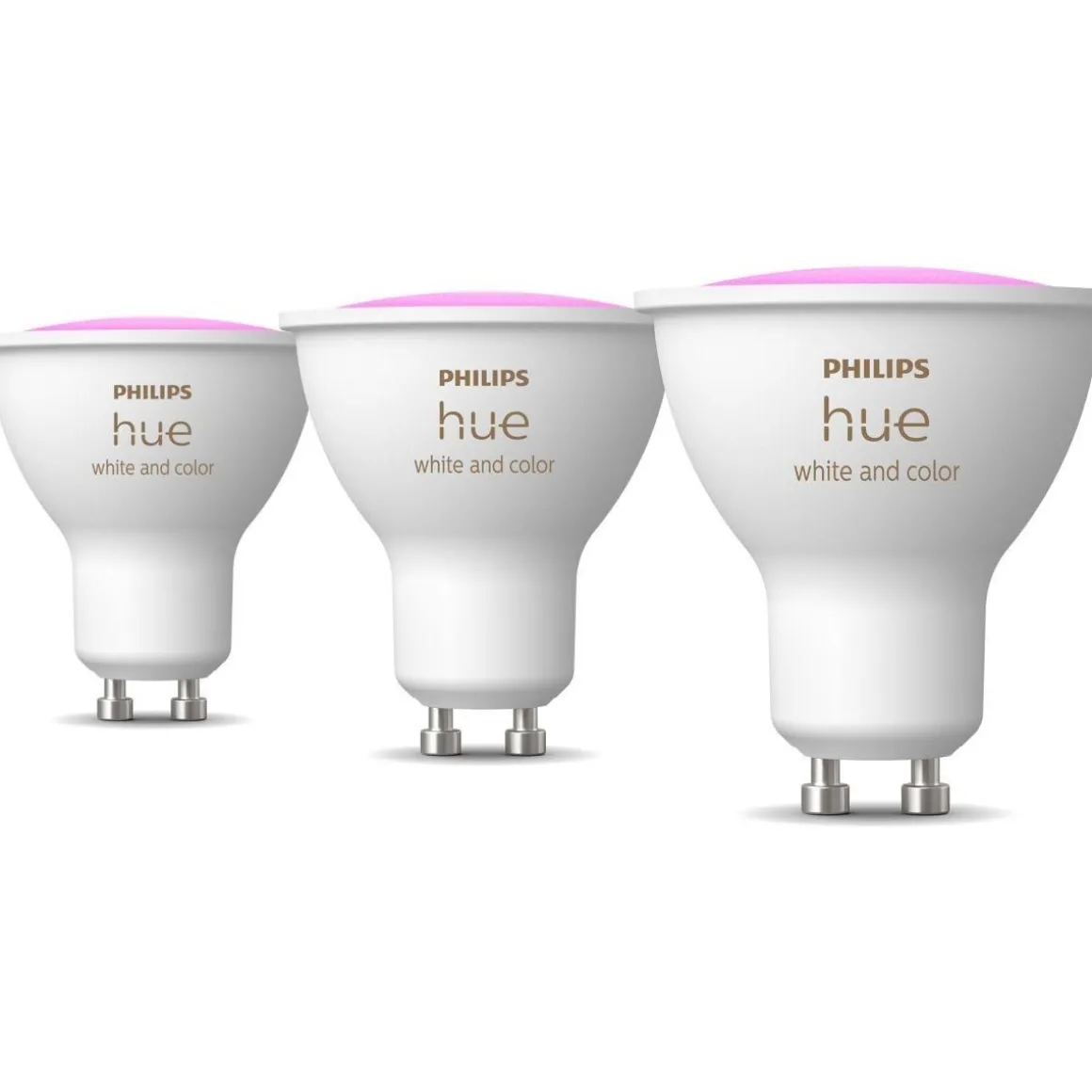 Pack Pack de 3 ampoules 4.3W GU10 White&Color