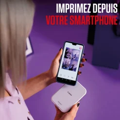 Pack papier photo Zoemini 100 feuilles - Blanc