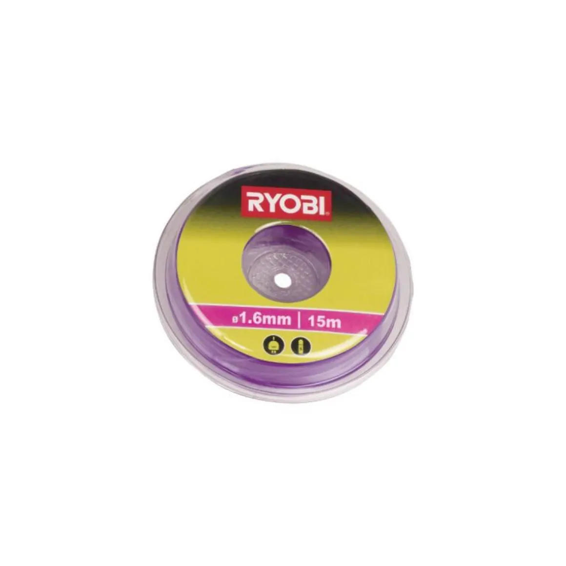Pack RYOBI coupe bordures hybride 18V One+ - 1 batterie 2.5Ah LithiumPlus - 1 chargeur rapide - bob