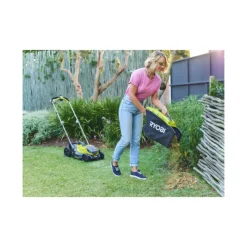 Pack RYOBI Tondeuse poussée 18V One+ OLM1833B - 1 Batterie 2.5Ah - 1 Chargeur rapide RC18120-125