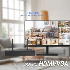 Pack sécurité Wifi NVR X5S 4 à 8 caméras