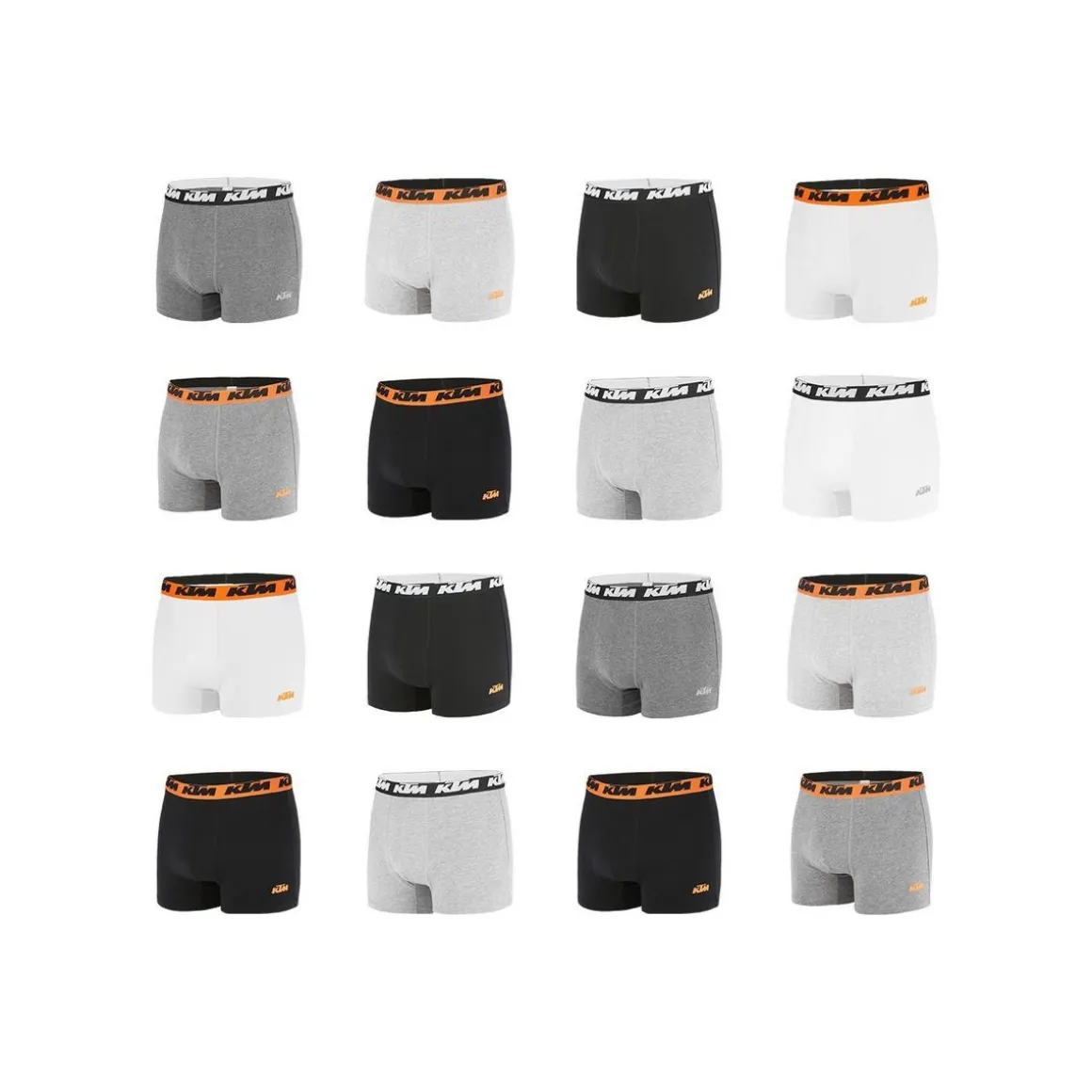 Pack surprise de 6 boxers coton homme