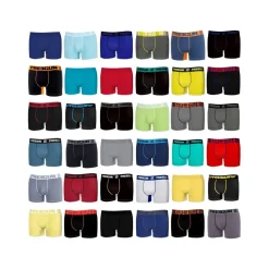 Pack Surprise de 5 Boxers homme en coton