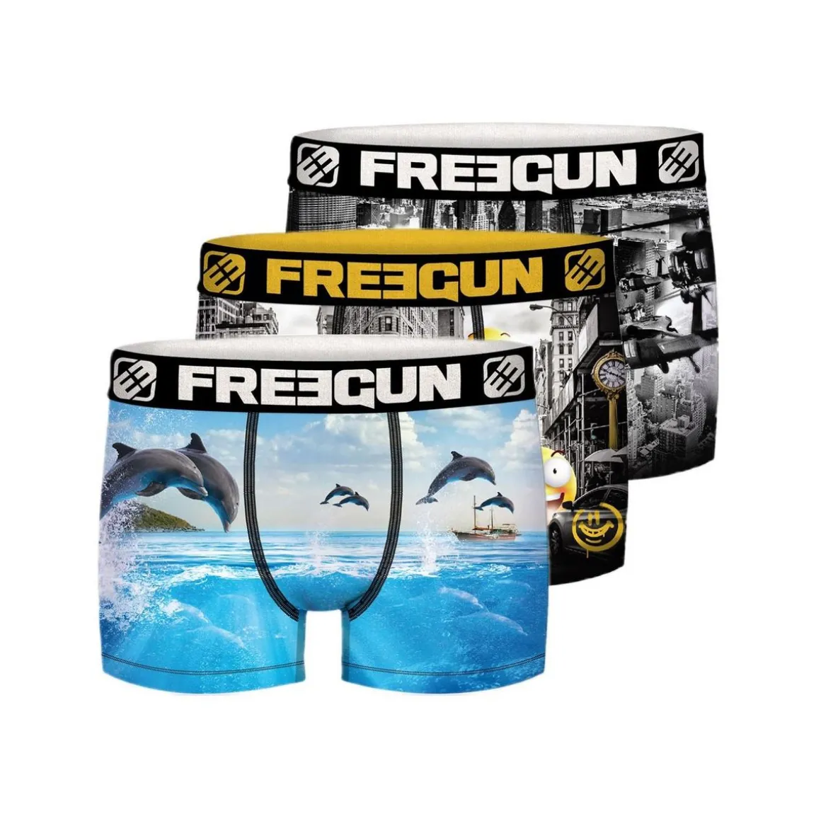 Pack Surprise de 3 Boxers microfibre garçon