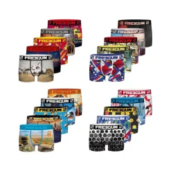 Pack Surprise de 5 Boxers microfibre garçon