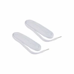 Paire de Lacets pour Chaussures Plats 90cm Blanc