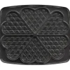 Paire de plaques pour 6 gaufres c?ur pour super 2 gaufres - 030522