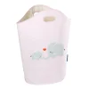 Panier à linge enfant Elli - 40 x H. 52 cm - Rose