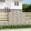Panier de gabions arque 200x50x180/200 cm Fer galvanise