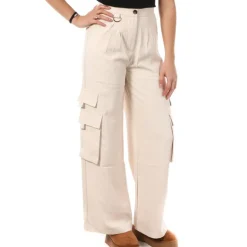 Pantalon Cargo Fluide Femme Monday Premium 9978
