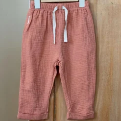 Pantalon enfant en gaze de coton Mindanao
