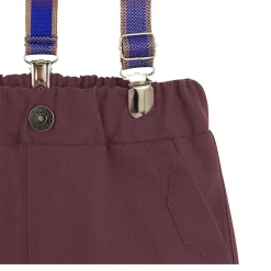 Pantalon garçon et bretelles Groovy