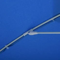 Parasol inclinable octogonal Ø 190 cm tissu polyester haute densité anti-UV hauteur réglable mât alu sac de transport inclus bleu