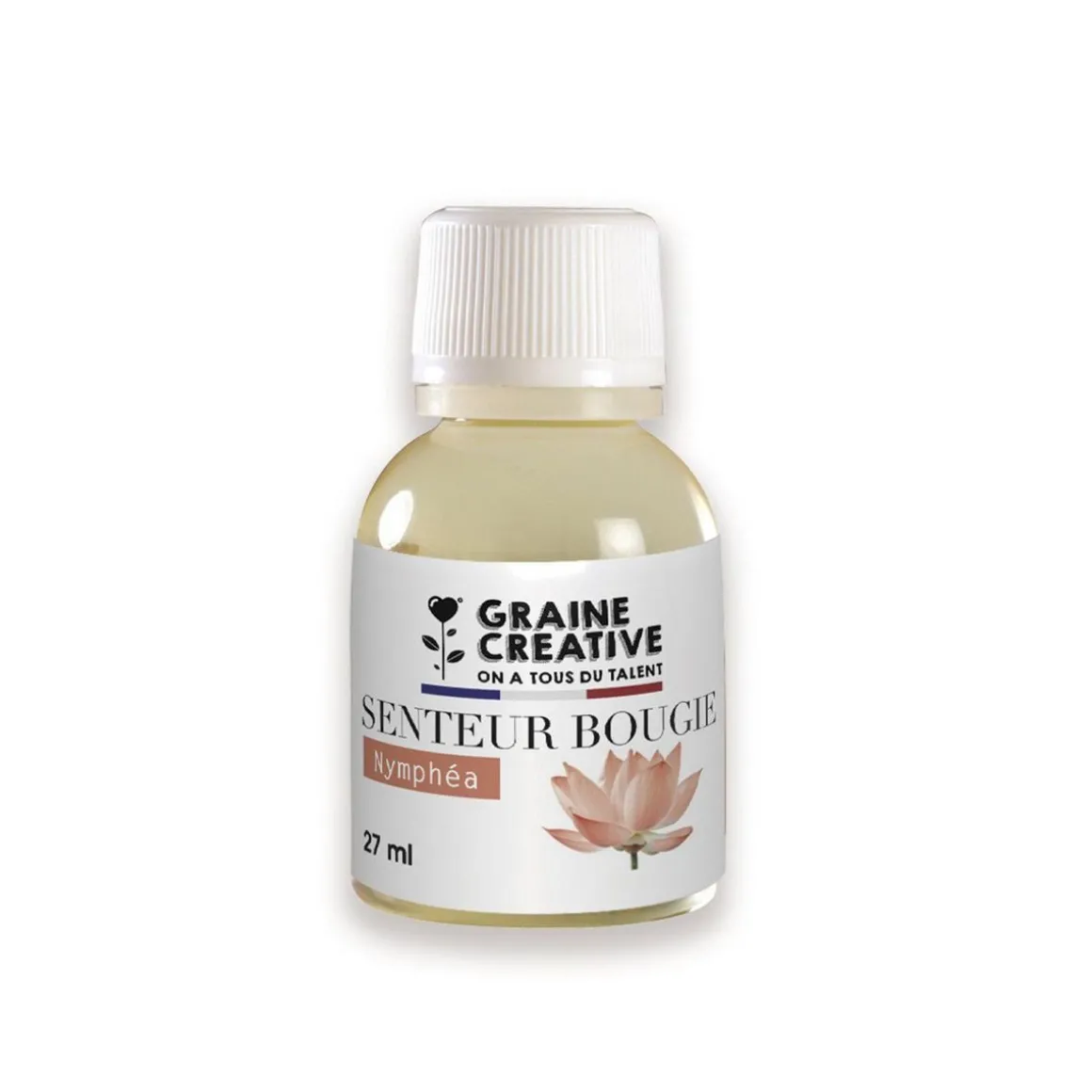 Parfum pour bougie 27 ml senteur nymphéa