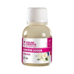 Parfum pour bougies 27 ml - Senteur jasmin