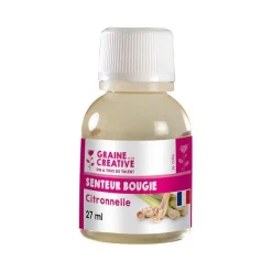 Parfum pour bougies 27 ml - Senteur citronnelle