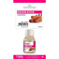 Parfum pour bougies 27 ml - Senteur cannelle