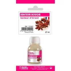 Parfum pour bougies 27 ml - Senteur d'Orient