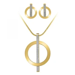 Parure collier et boucles d'oreilles par SC Bohème