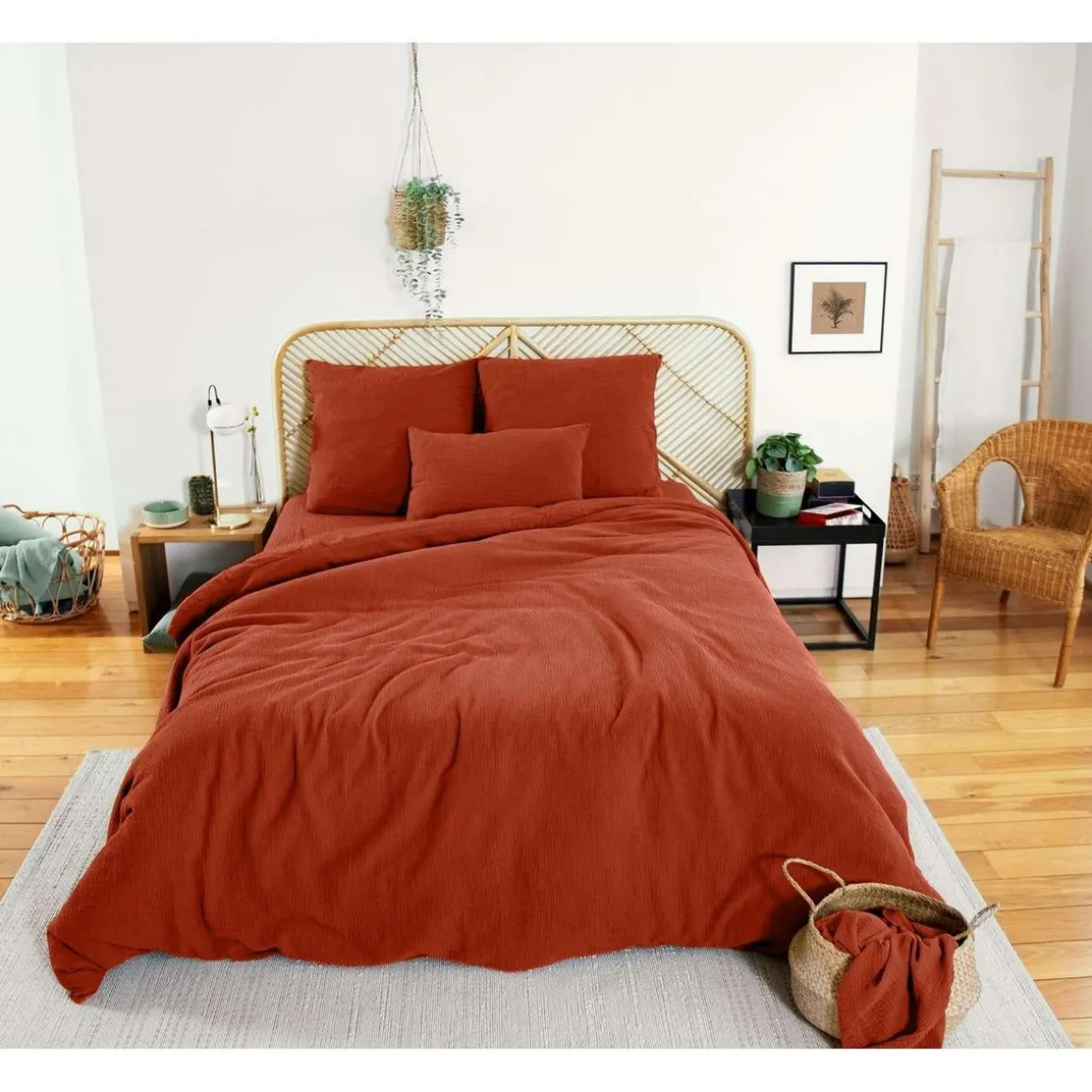 Parure de lit - Double gaze de coton