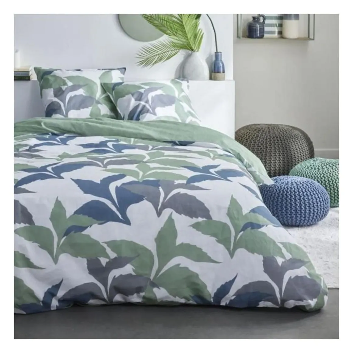 Parure de lit 2 personnes - TODAY - Sunshine 16.22 - 220 x 240 cm - 100% Coton imprimé