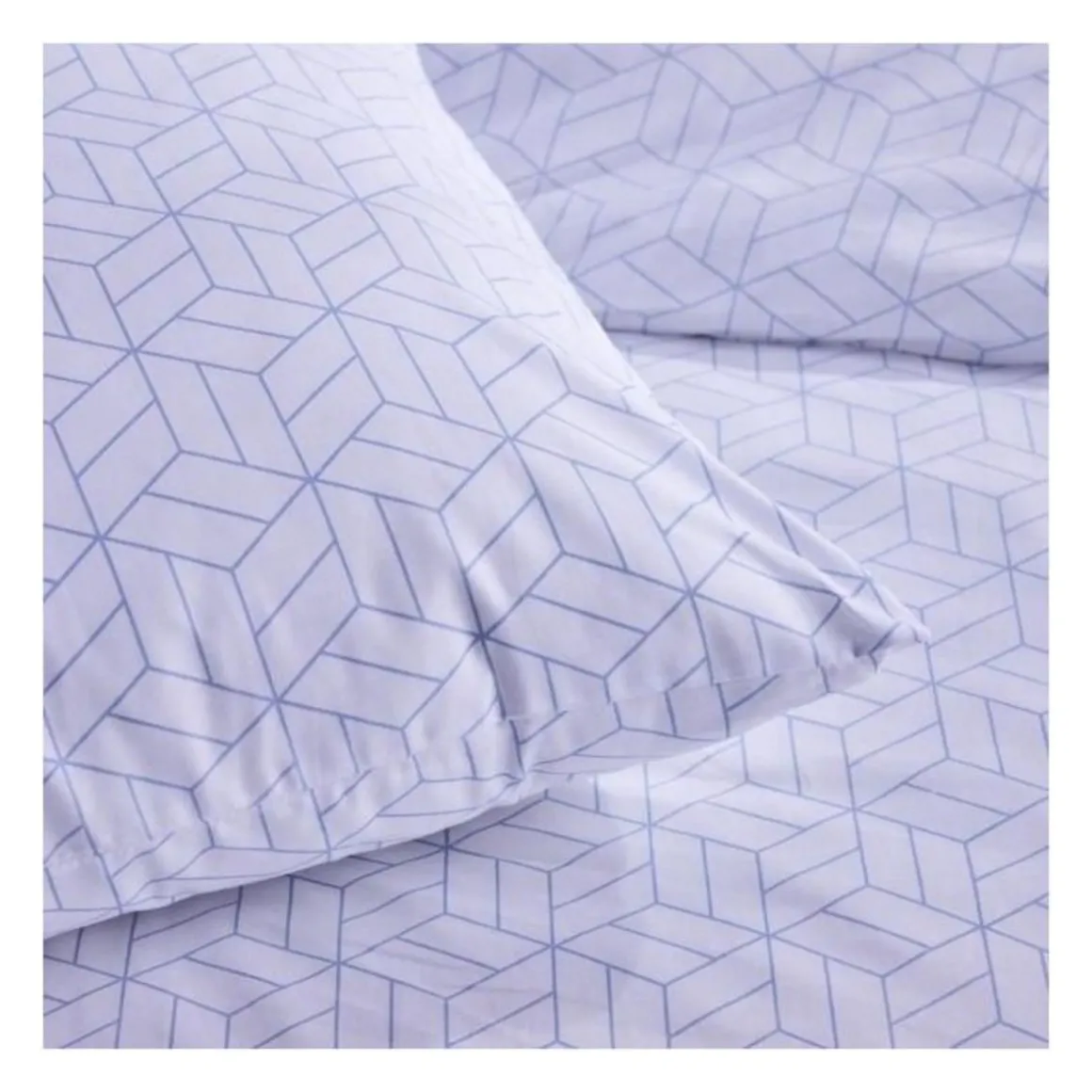 Parure de lit - TODAY - Sunshine - 123402 - 2 personnes - 220x240 cm - Coton - Imprimé 15.37