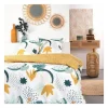 Parure de lit - TODAY - Sunshine - 119482 - 2 personnes - 260x240cm - Coton - Imprimé 11.52