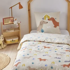 Parure de lit enfant en coton 57 fils imprimé