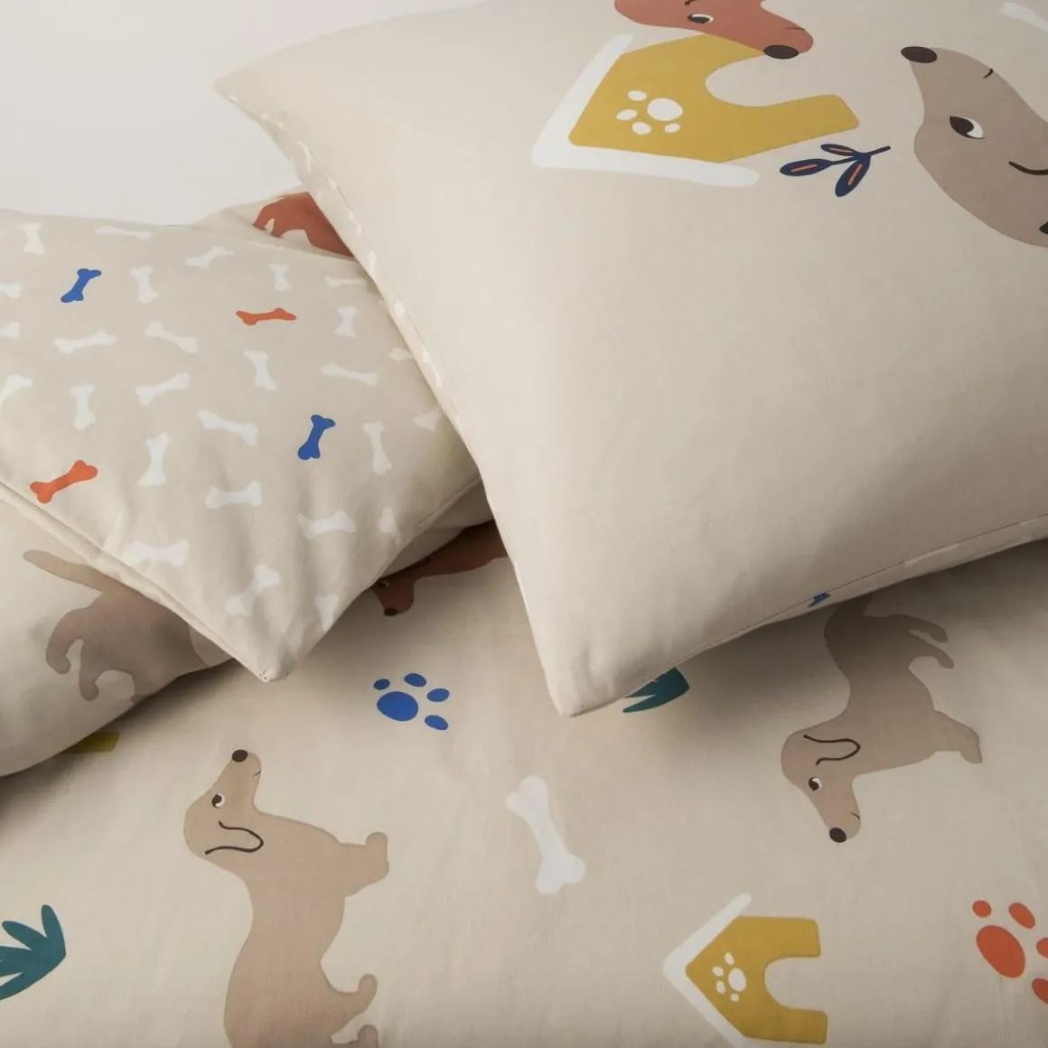 Parure de lit enfant en coton 57 fils imprimé