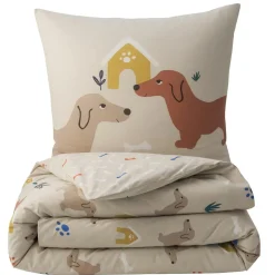 Parure de lit enfant en coton 57 fils imprimé