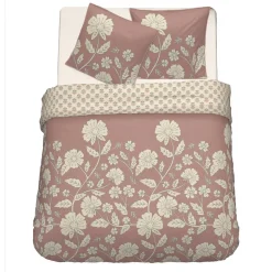 Parure housse de couette en coton 57 fils imprimé IZZY