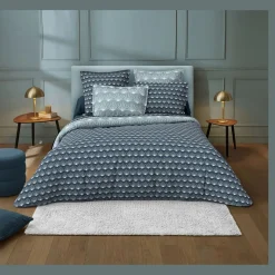 Parure housse de couette Satin de coton Imprimé Romi
